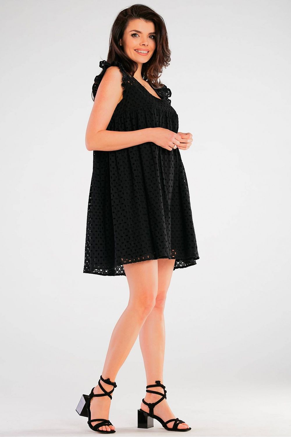  Sukienka Model A433 Black - awama 