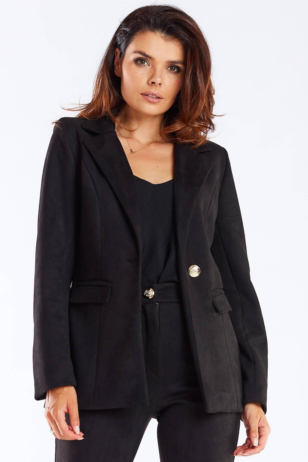   Żakiet Model A460 Black - awama 