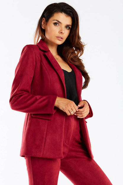   Żakiet Model A460 Bordo - awama 