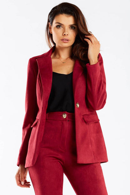   Żakiet Model A460 Bordo - awama 