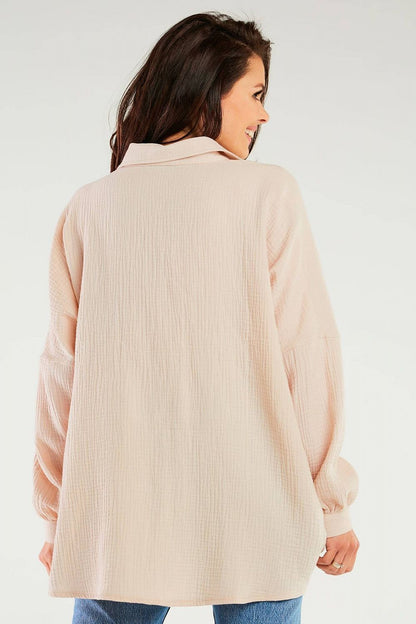   Koszula Damska Model M264 Beige - Infinite You 