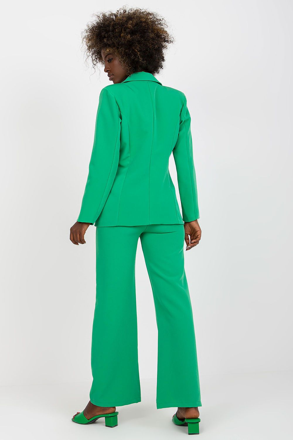   Marynarka Damska Model DHJ-MA-15555.00P Green - Italy Moda 