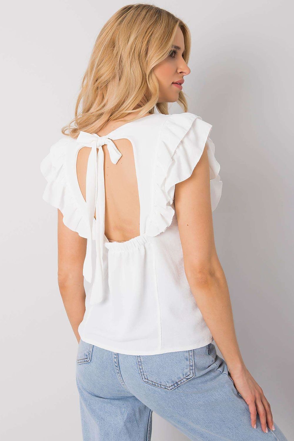   Bluzka Model TW-BZ-BI-BF002.88 White - Och Bella 