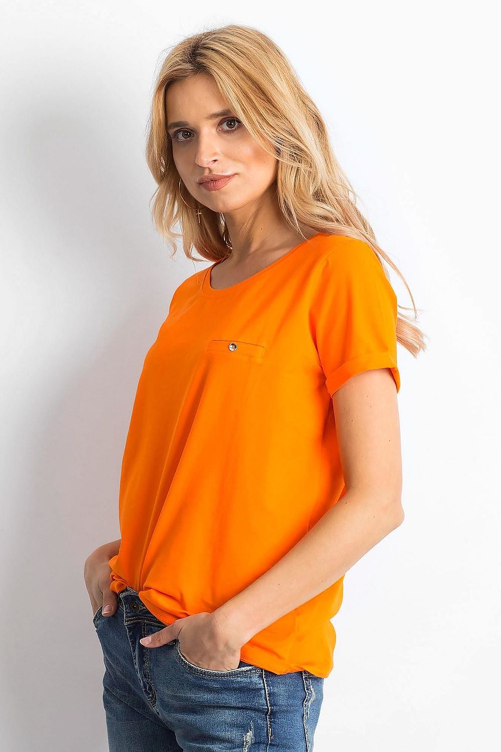   T-shirt Damski Model RV-TS-4838.47P Orange - BFG 