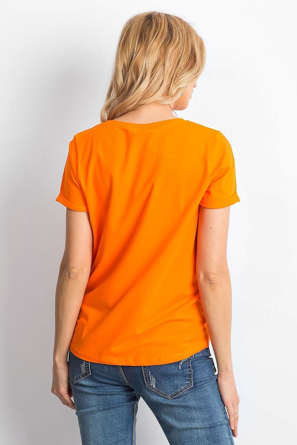   T-shirt Damski Model RV-TS-4838.47P Orange - BFG 