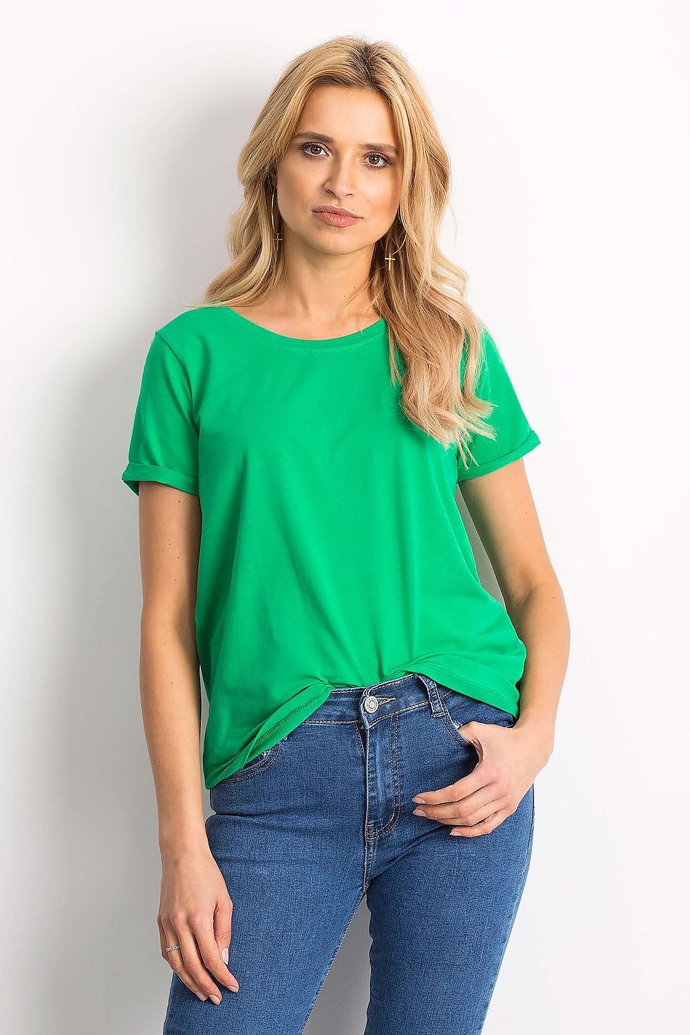   T-shirt Damski Model RV-TS-4838.16P Green - BFG 