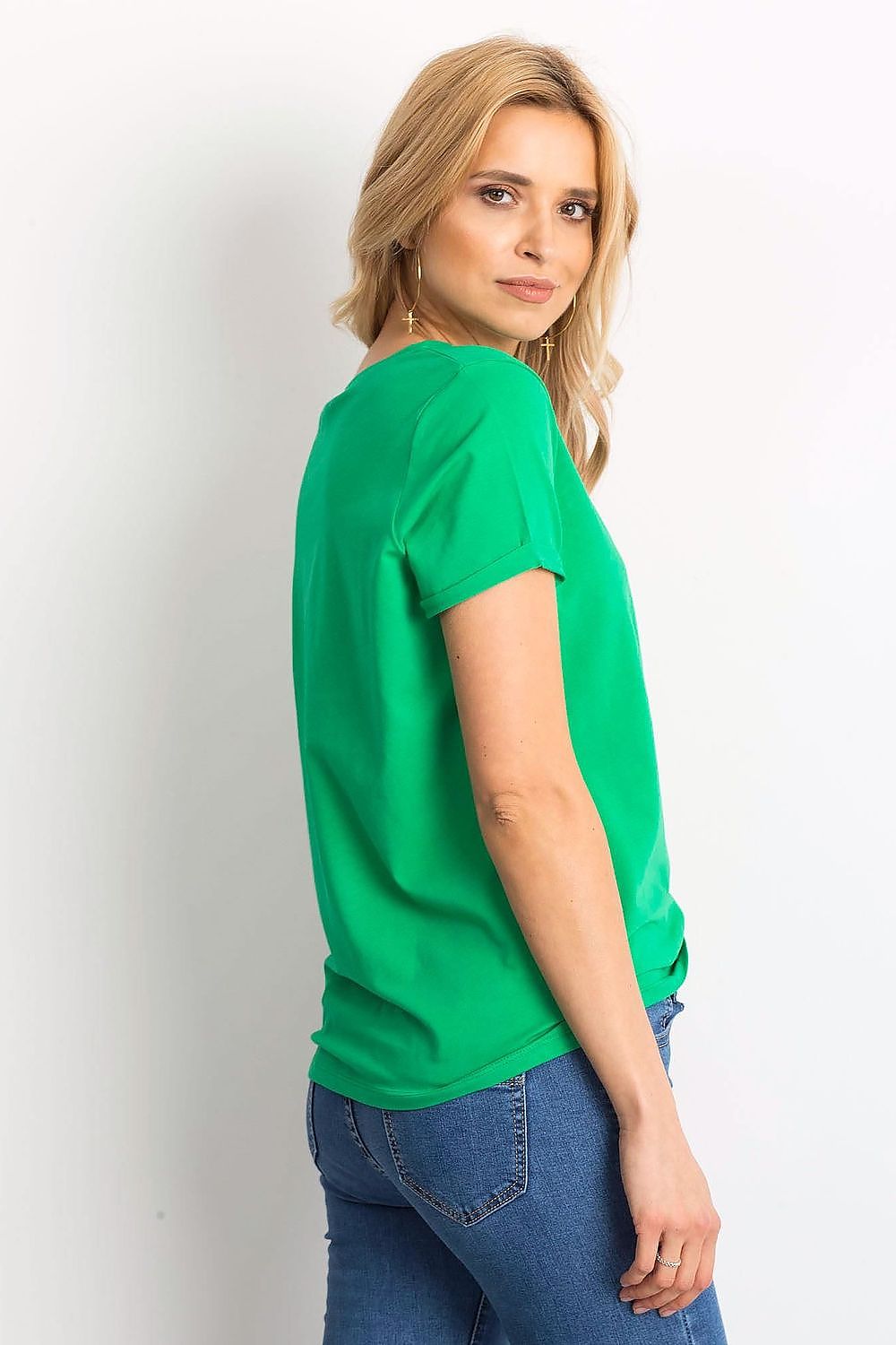   T-shirt Damski Model RV-TS-4838.16P Green - BFG 