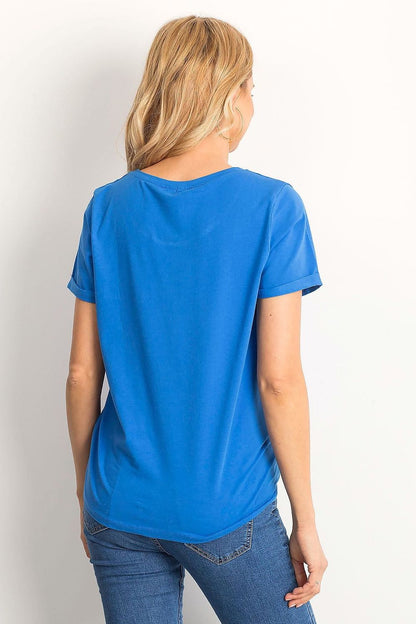   T-shirt Damski model RV-TS-4838.60P Dark Blue - BFG 