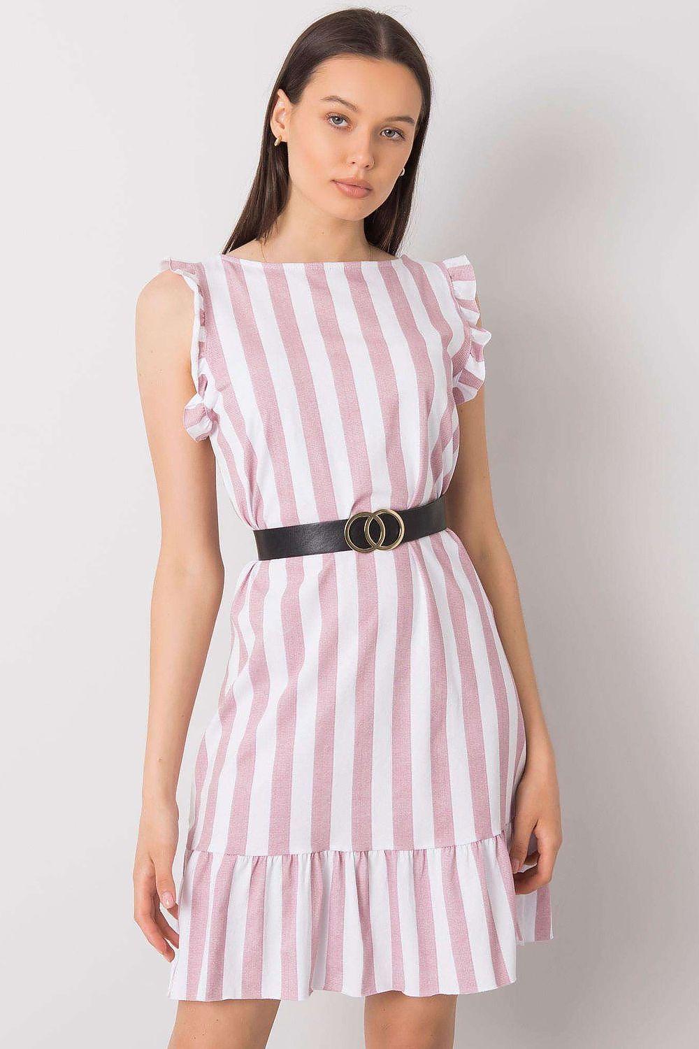  Sukienka Model DHJ-SK-11595.24P Dark Pink - Italy Moda 