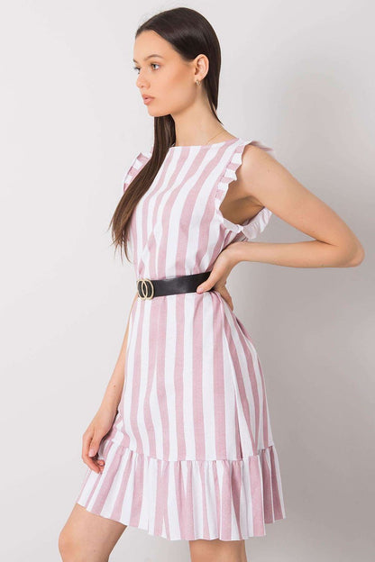  Sukienka Model DHJ-SK-11595.24P Dark Pink - Italy Moda 