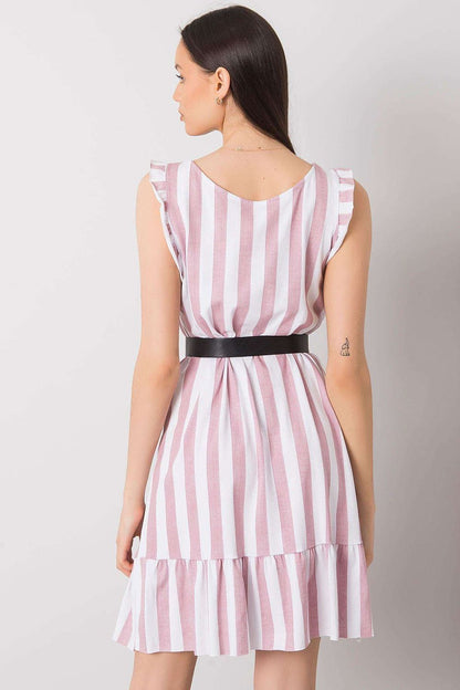  Sukienka Model DHJ-SK-11595.24P Dark Pink - Italy Moda 