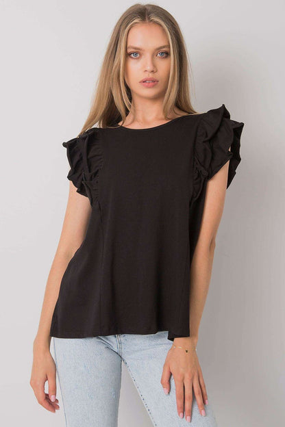  Bluzka Model TW-BZ-OB023.18P Black - Och Bella 
