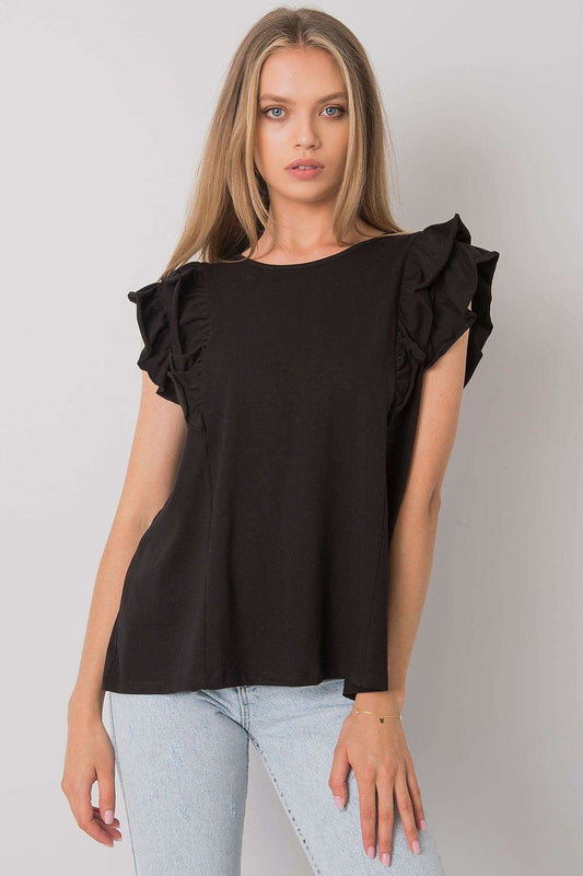   Bluzka Model TW-BZ-OB023.18P Black - Och Bella 