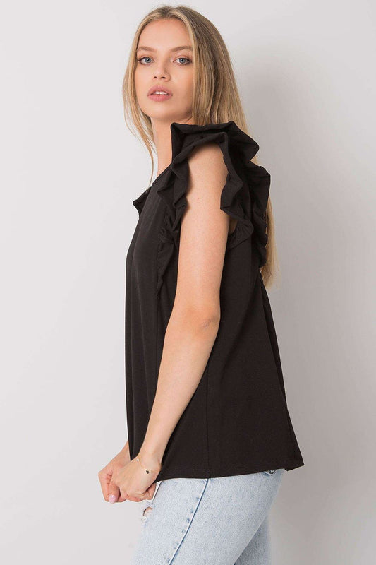   Bluzka Model TW-BZ-OB023.18P Black - Och Bella 