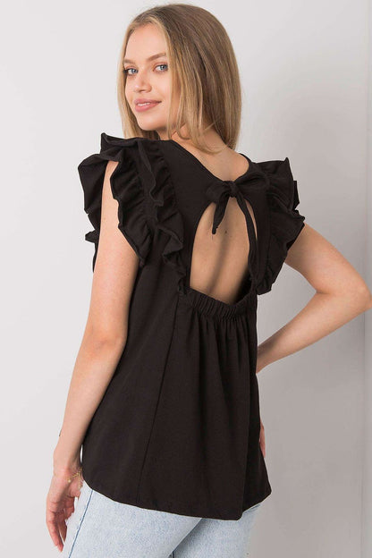   Bluzka Model TW-BZ-OB023.18P Black - Och Bella 