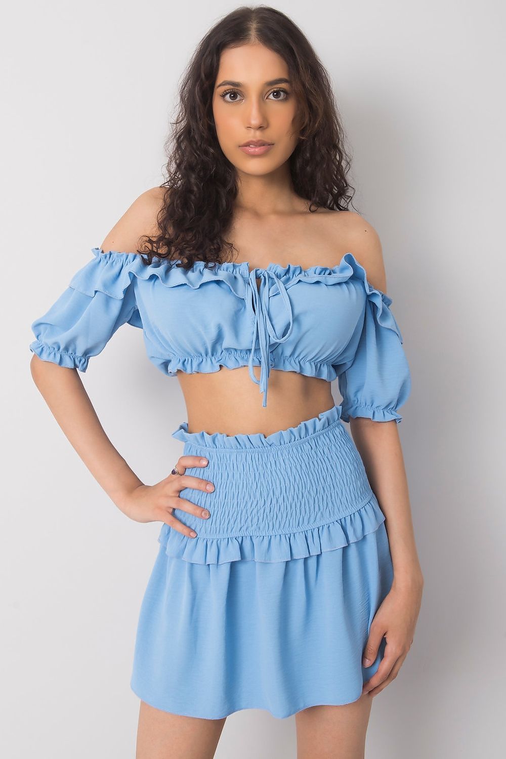   Bluzka model TW-TP-BI-26718.46 Blue - Och Bella 