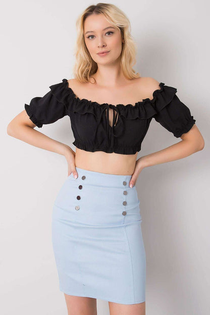   Bluzka Model TW-TP-BI-26718.46 Black - Och Bella 