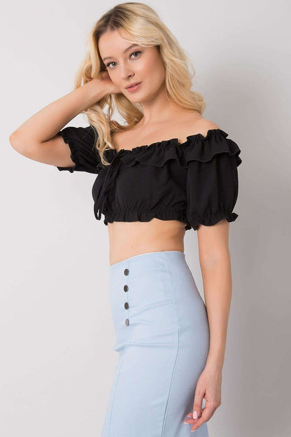   Bluzka Model TW-TP-BI-26718.46 Black - Och Bella 