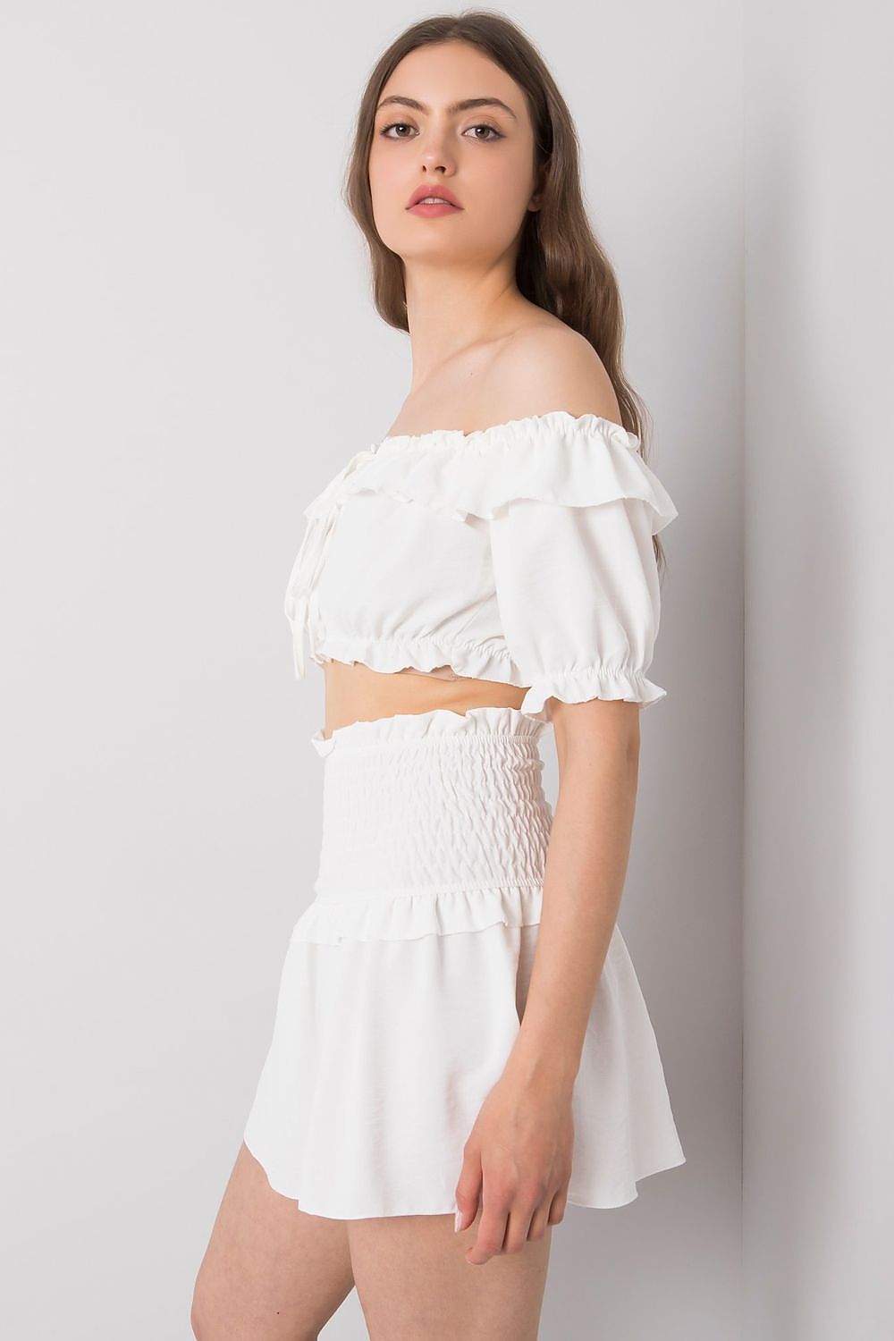  Spódnica Model TW-SD-BI-26716.47 White - Och Bella 