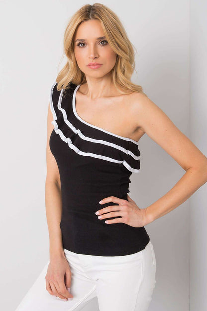  Koszulka Top Model TW-TP-OB018.08 Black - Och Bella 