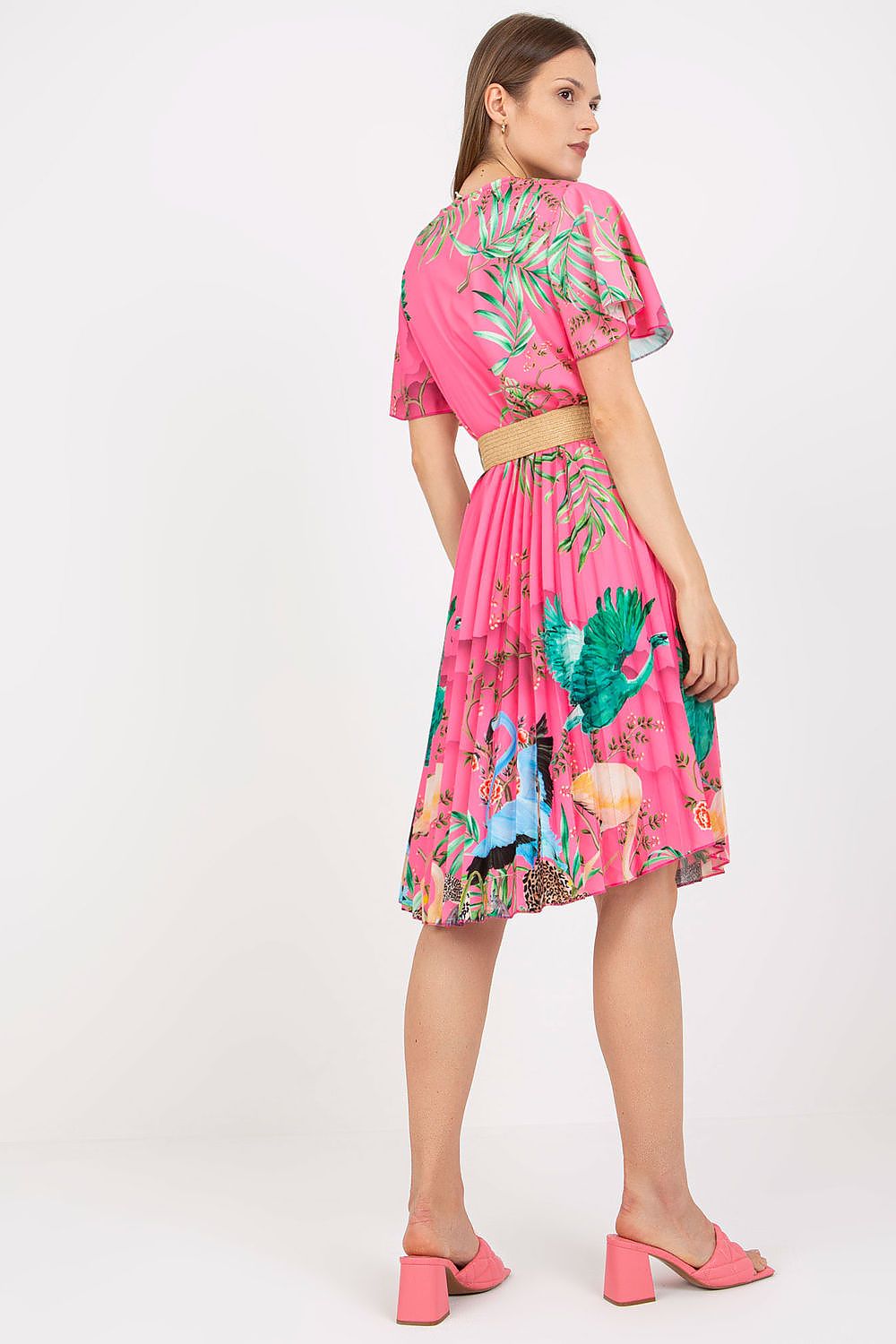  Sukienka Model DHJ-SK-15817.32 Pink - Italy Moda 