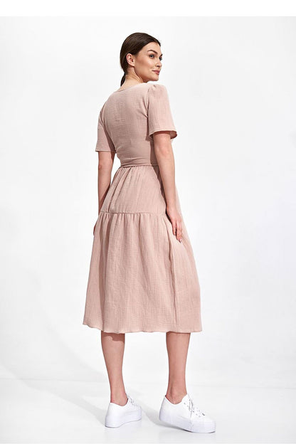 Sukienka Model M872 Beige - Figl 