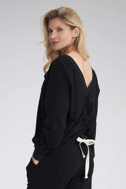   Bluza Damska Model M799 Black - Figl 