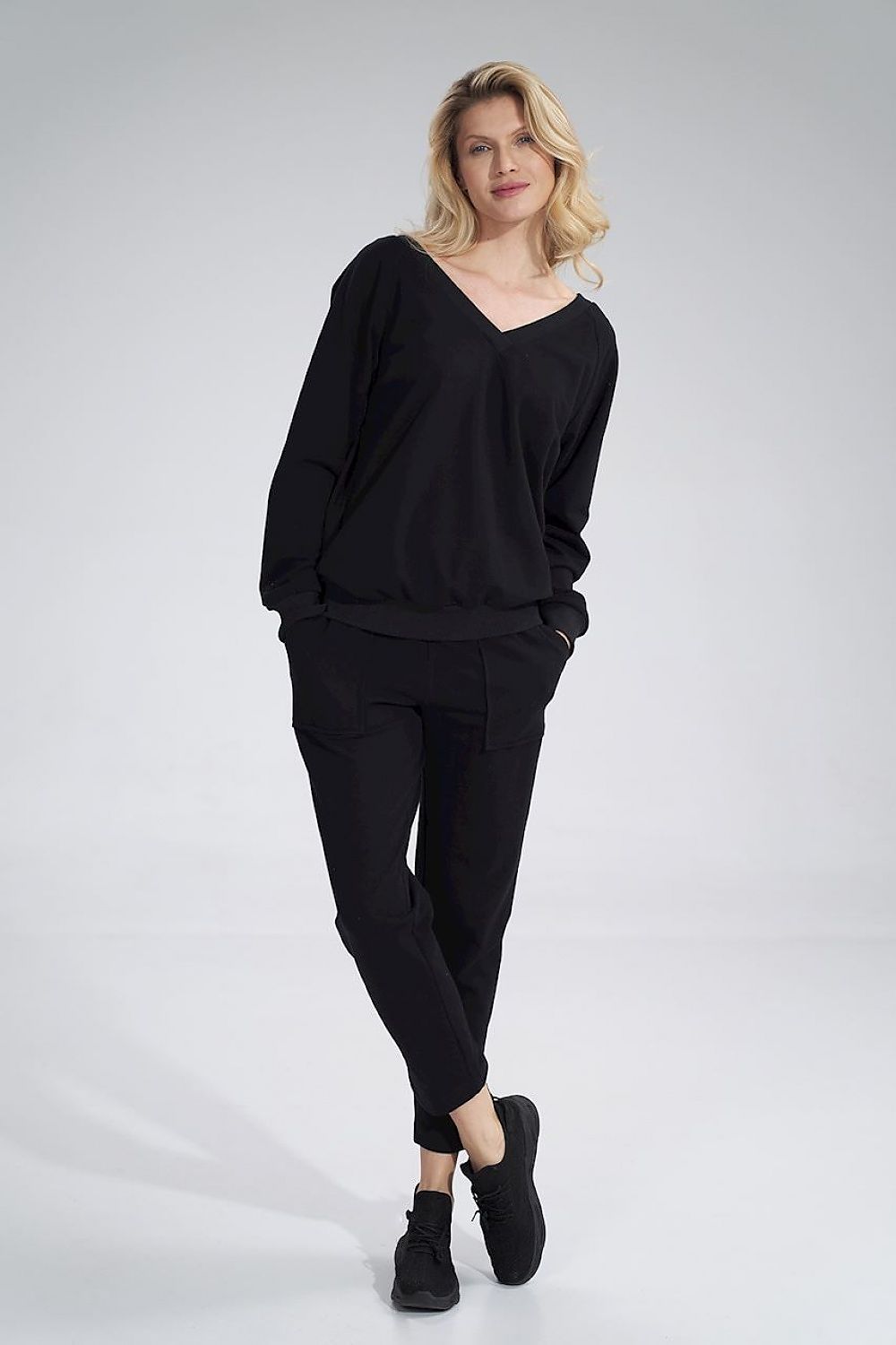   Bluza Damska Model M799 Black - Figl 