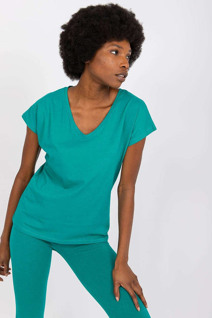   T-shirt Damski Model AP-TS-A-004 Dark Green - BFG 