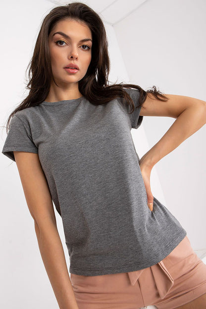   T-shirt Damski Model RV-TS-4623.56 Dark Grey - BFG 
