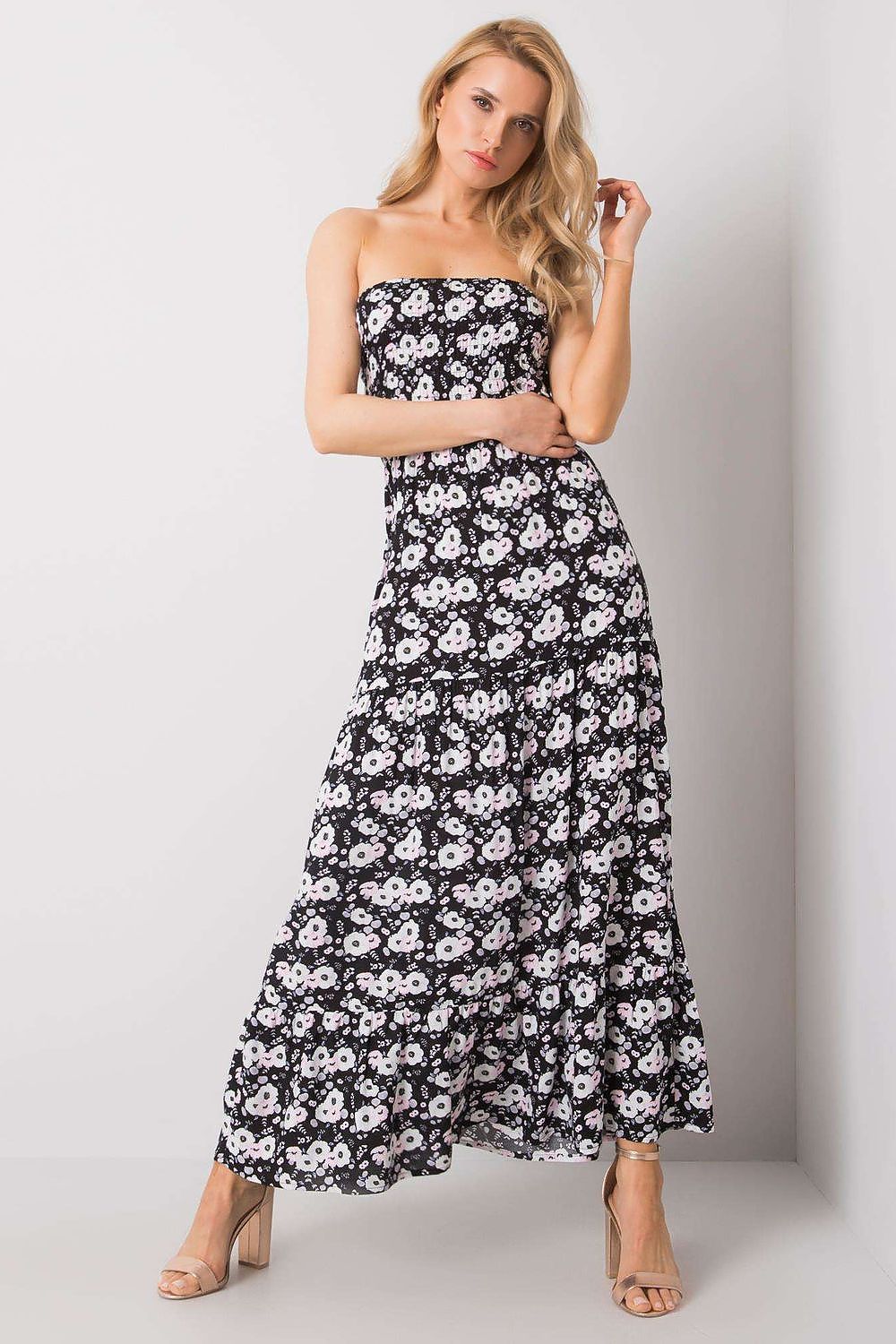  Sukienka Model D73771M30251 Black/White - Fresh Made 