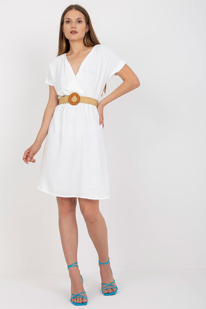  Sukienka Model CA-SK-6308.55 White - Rue Paris 