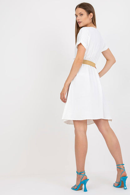  Sukienka Model CA-SK-6308.55 White - Rue Paris 
