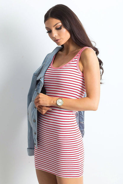  Sukienka Model YP-SK-wmu0537.83P White/Red - Yups 