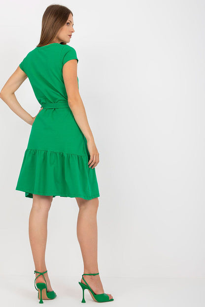  Sukienka Model RV-SK-8048.21P Green - Rue Paris 