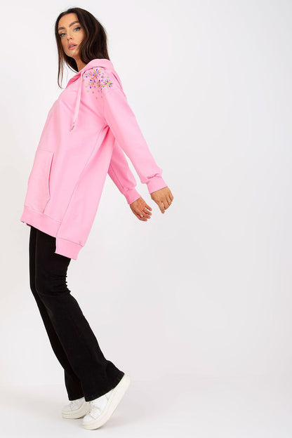   Bluza Damska Model RV-BL-8057.53 Pink - Rue Paris 