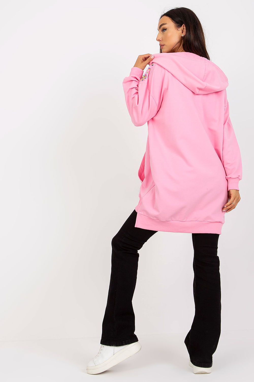  Bluza Damska Model RV-BL-8057.53 Pink - Rue Paris 