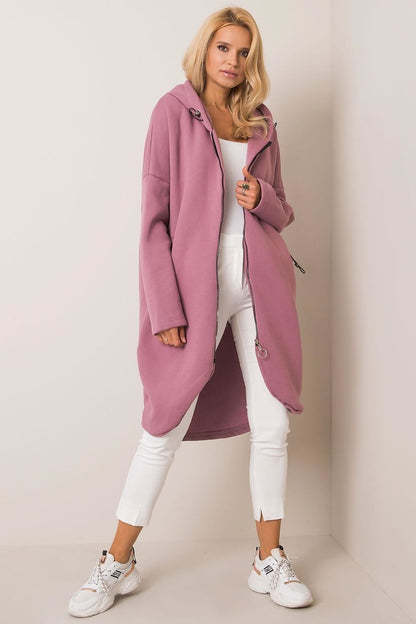   Bluza Damska Model RV-BL-4858-1.99P Dark Pink - Rue Paris 