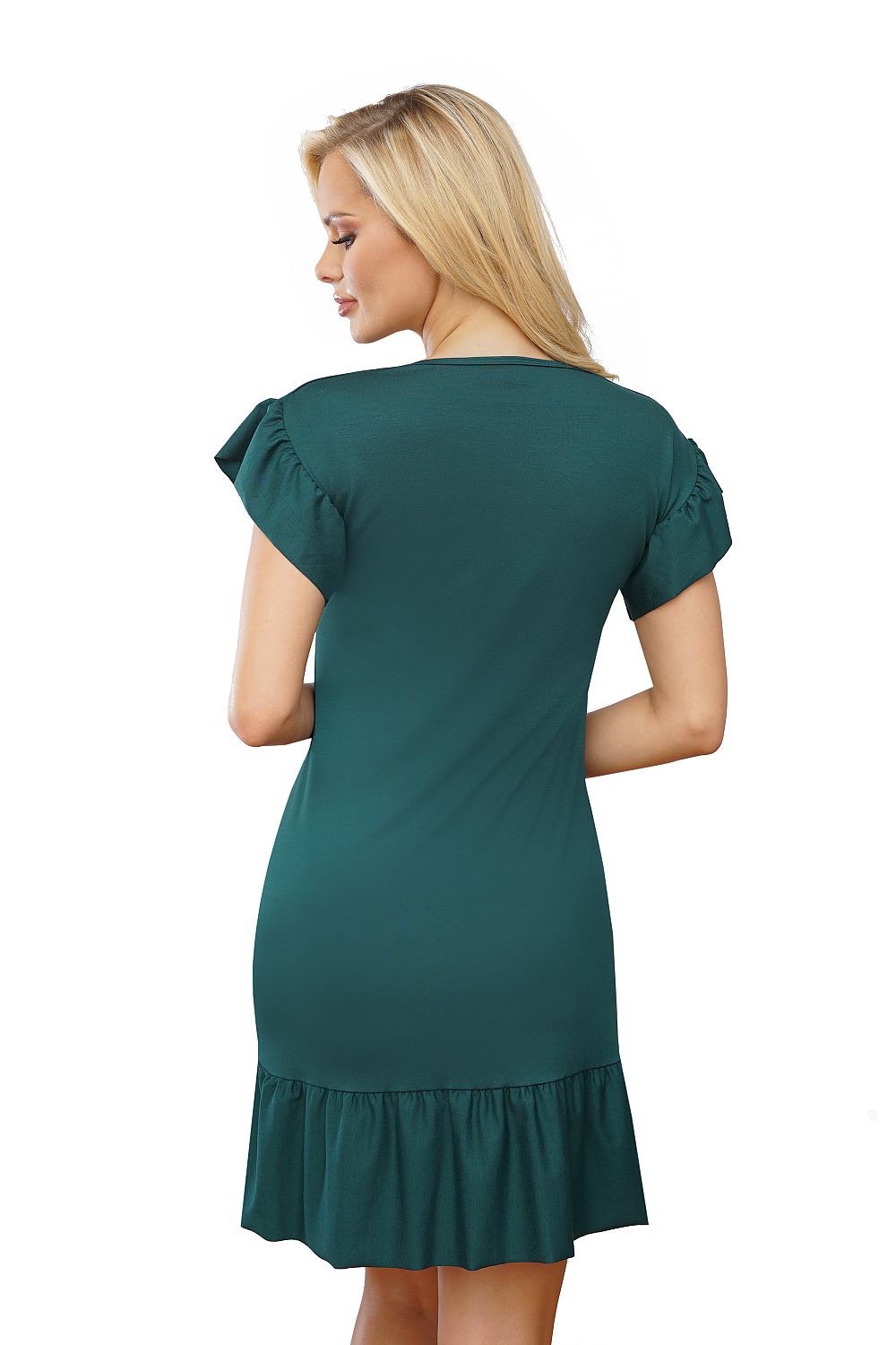 Koszulka nocna Koszula Nocna Model 105 Green - T!SSI 