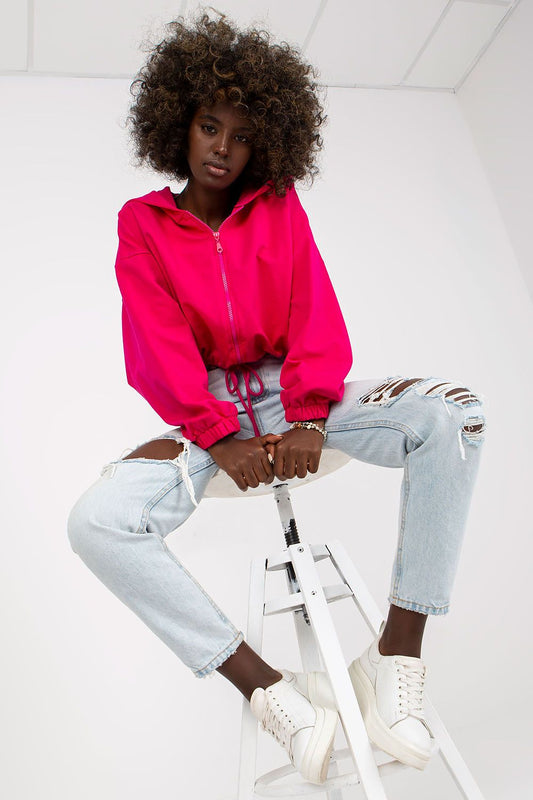   Bluza Damska Model RV-BL-8081.36P Fuksja - Rue Paris 