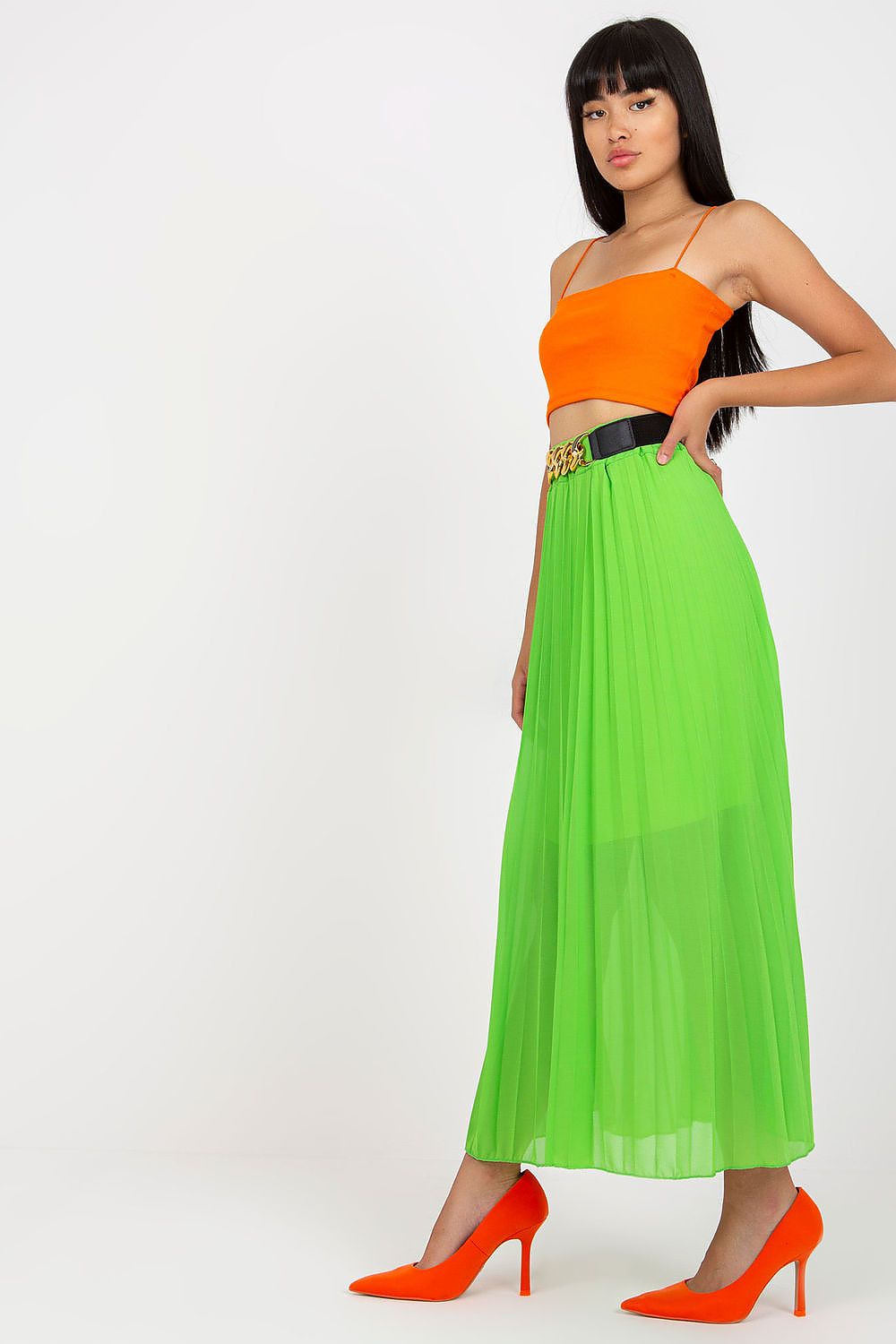 Spódnica Model DHJ-SD-10620A.42 Light Green - Italy Moda 