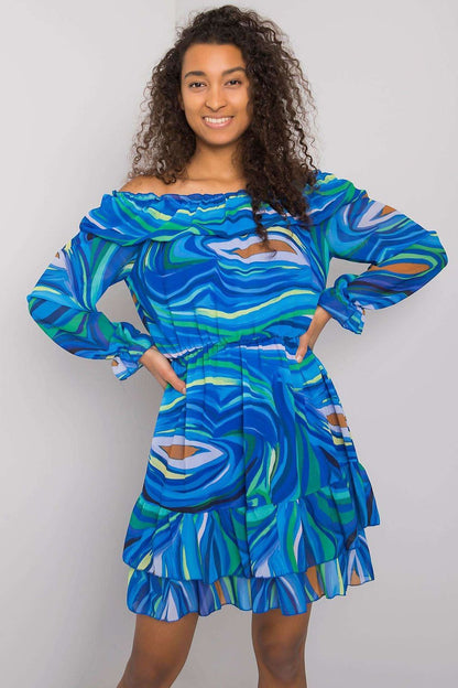  Sukienka Model DHJ-SK-15015-1.48P Dark Blue - Italy Moda 
