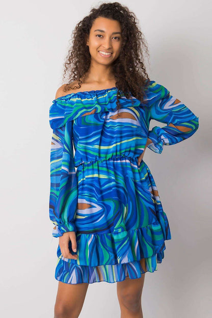  Sukienka Model DHJ-SK-15015-1.48P Dark Blue - Italy Moda 