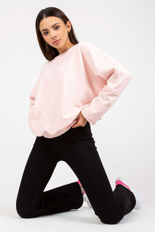   Bluza Damska Model RV-BL-8080.56 Light Pink - Rue Paris 