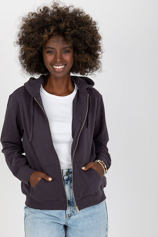   Bluza Damska Model B-002.10 Grafit - BFG 