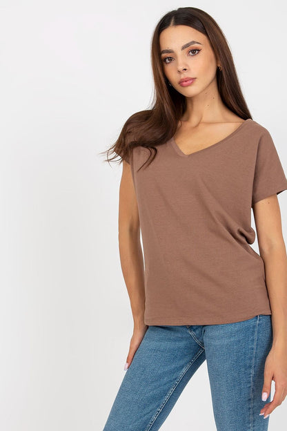   T-shirt Damski Model B-014.59 Brown - BFG 