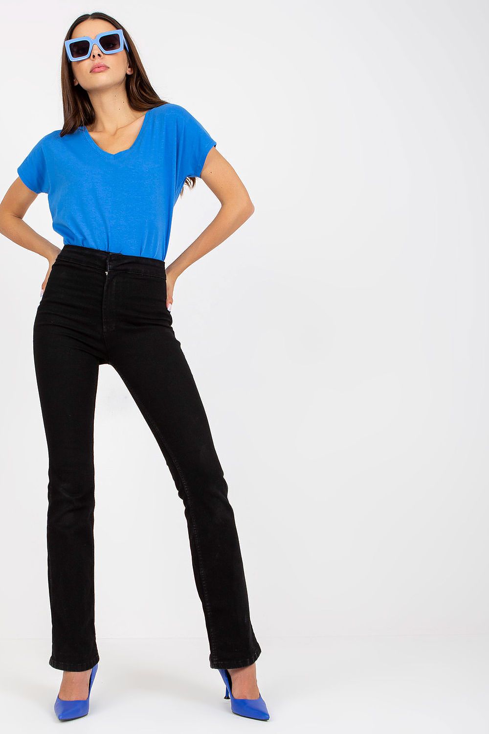   T-shirt Damski Model B-014.91 Dark Blue - BFG 