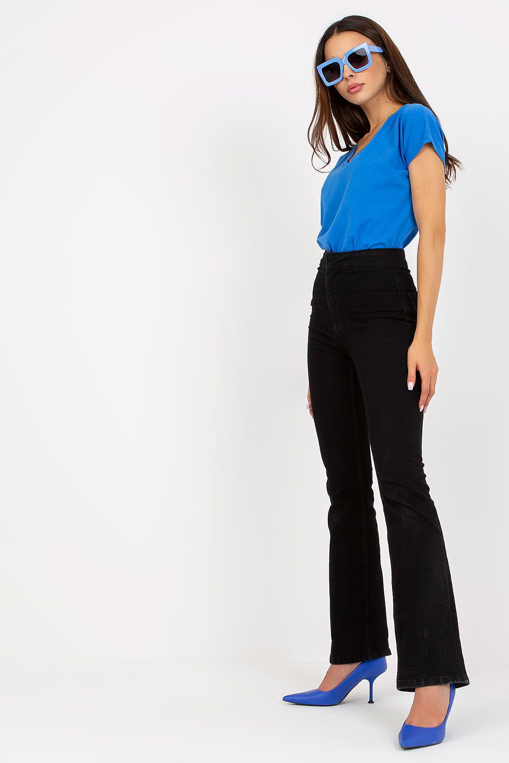  T-shirt Damski Model B-014.91 Dark Blue - BFG 