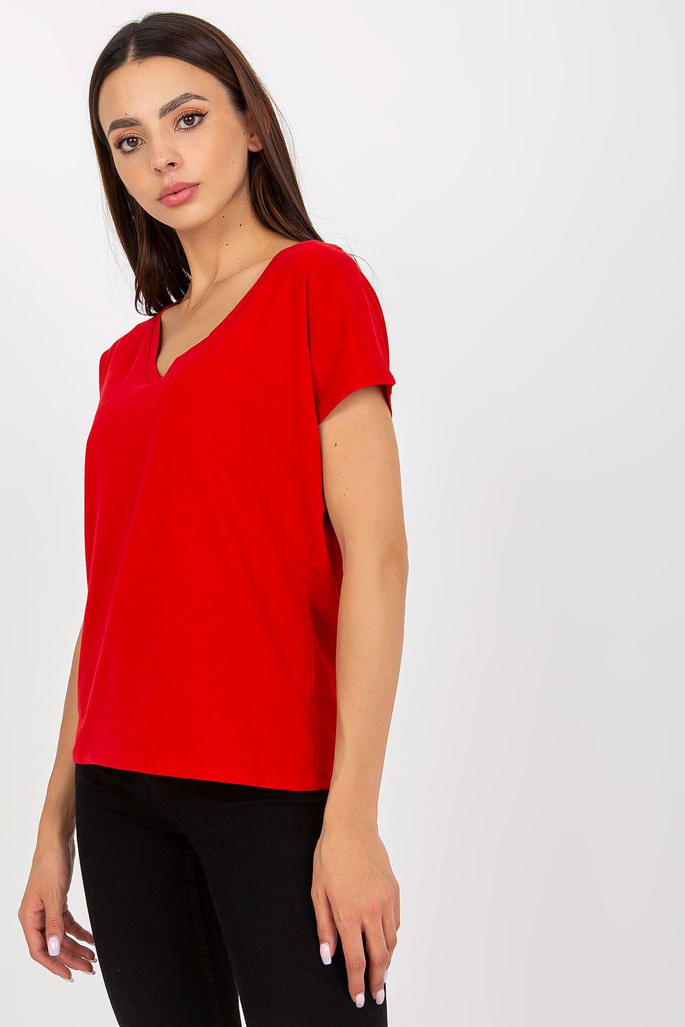   T-shirt Damski Model B-014.20X Red - BFG 