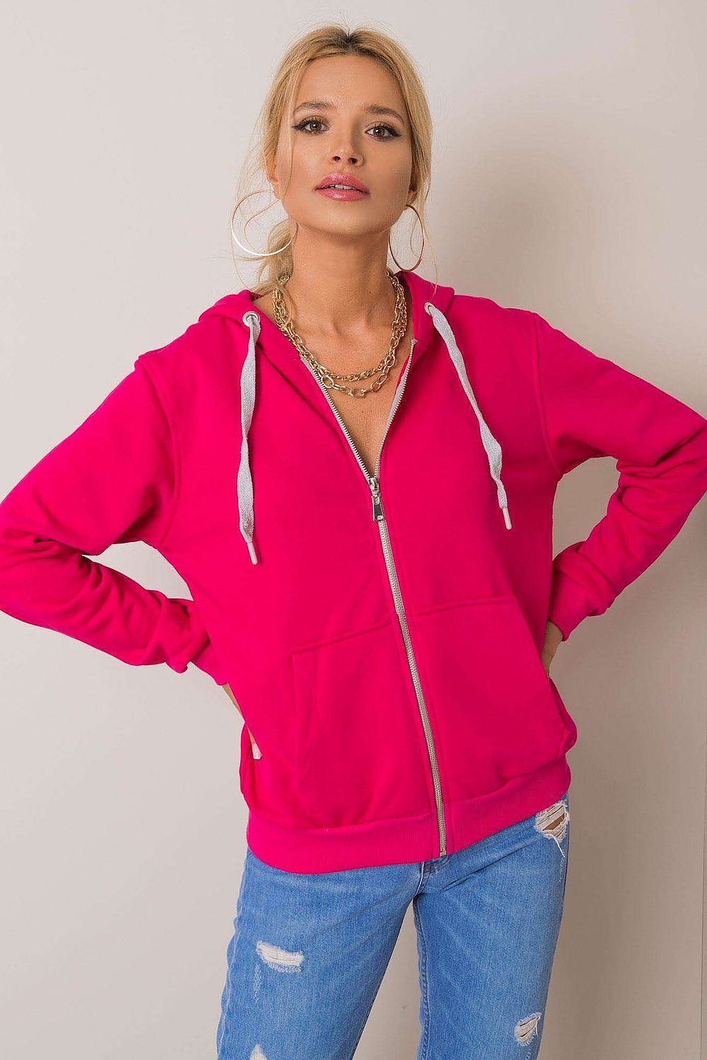  Bluza Damska Model RV-BL-5769.99P Fuksja - BFG 